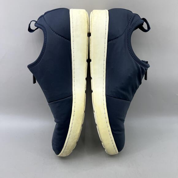 Armani Exchange Action Zip‎ Up Sneakers Men Size 11 Blue Elastic Comfort Shoes main image 6